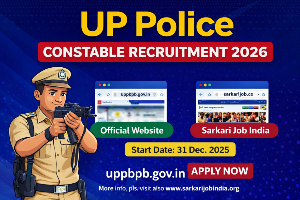 UP Police Constable Recruitment 2026